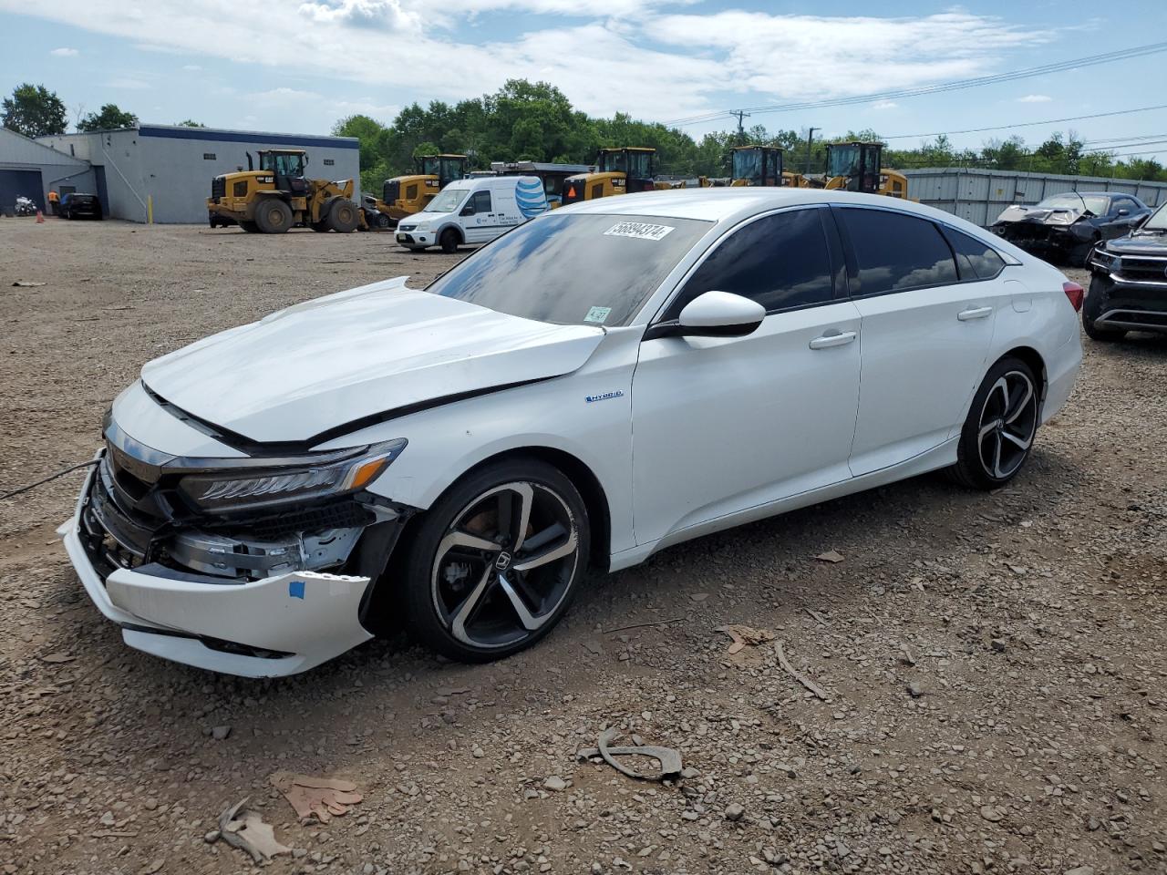 2022 HONDA ACCORD HYBRID SPORT VIN:1HGCV3F28NA018015