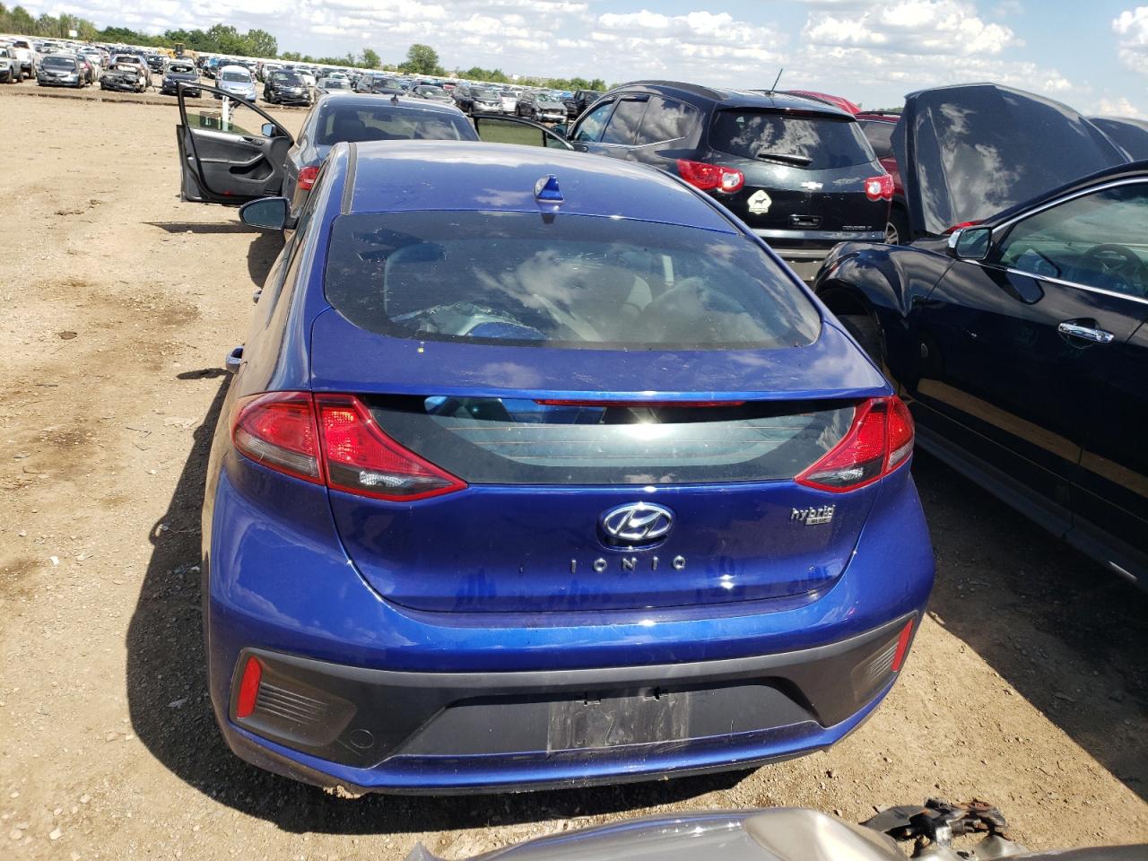 2022 HYUNDAI IONIQ BLUE VIN:KMHC65LC4NU269922