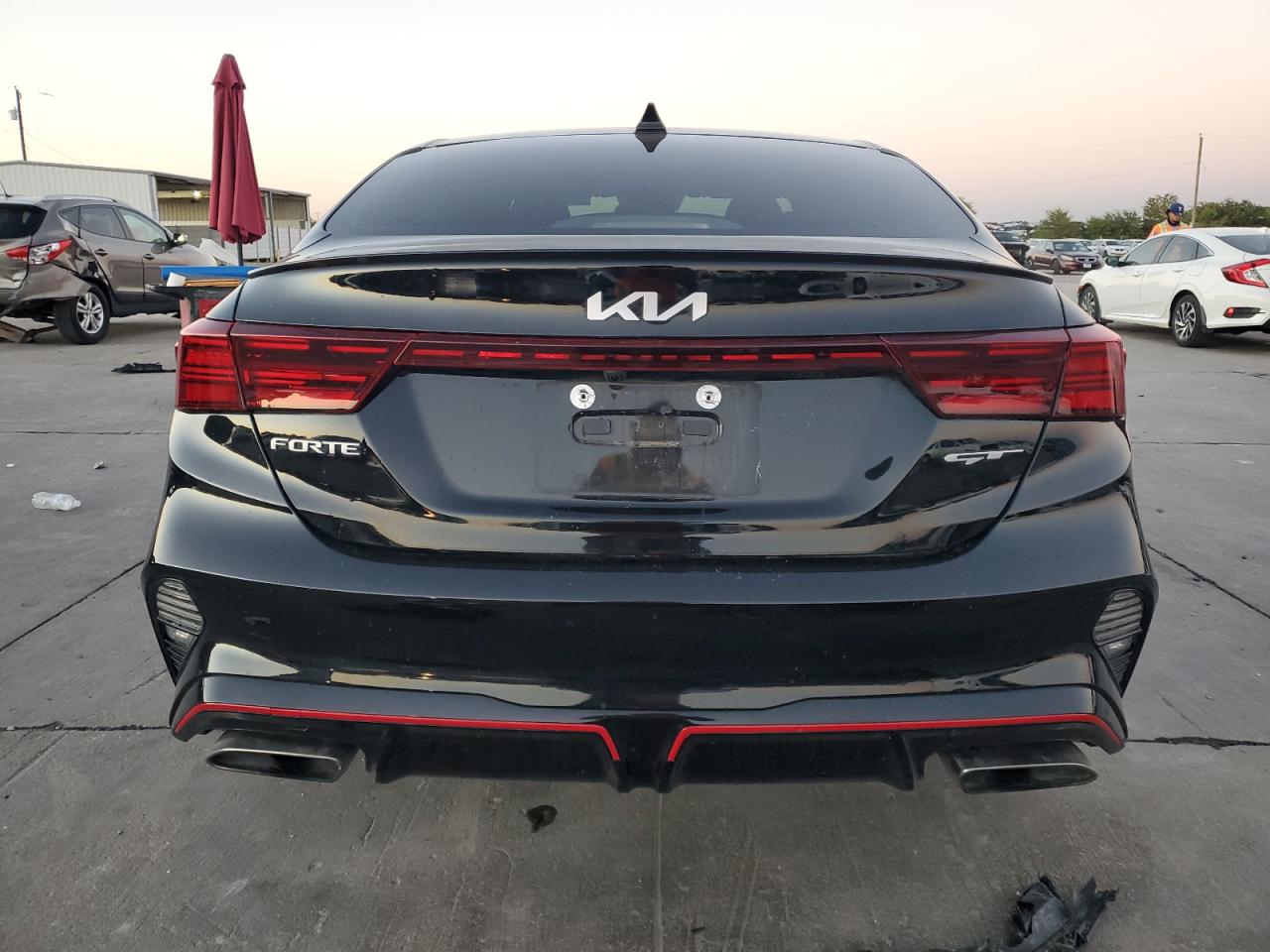 2022 KIA FORTE GT VIN:3KPF44AC9NE486711