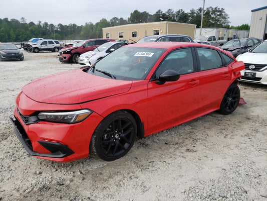 2022 HONDA CIVIC SPORT VIN:2HGFE2F50NH549616