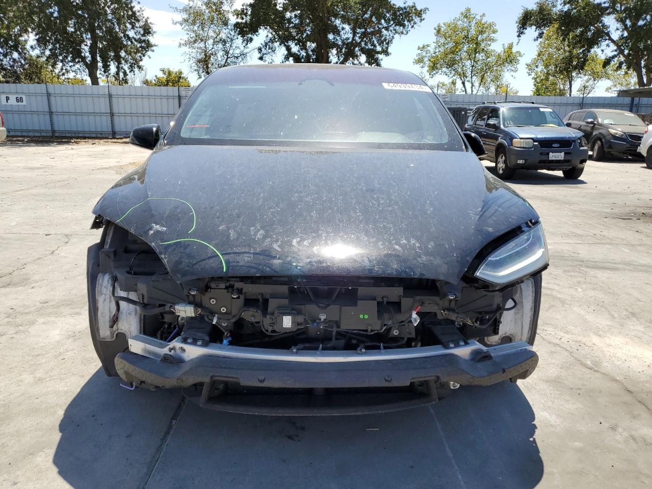 2023 TESLA MODEL X  VIN:7SAXCBE59PF377642