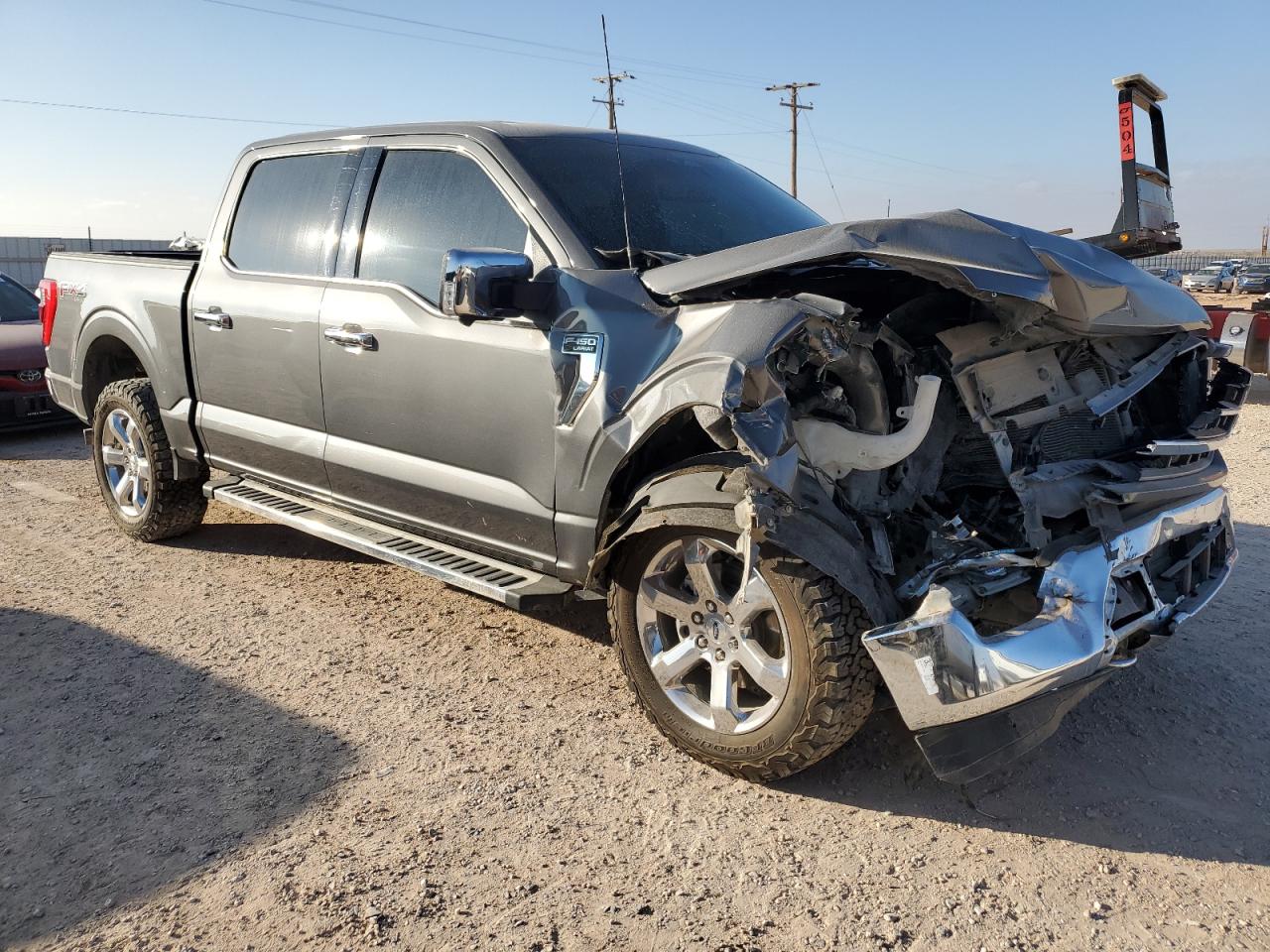 2022 FORD F150 SUPERCREW VIN:1FTFW1E88NKE95007