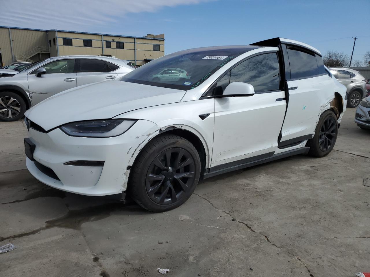 2022 TESLA MODEL X  VIN:7SAXCBE62NF342575
