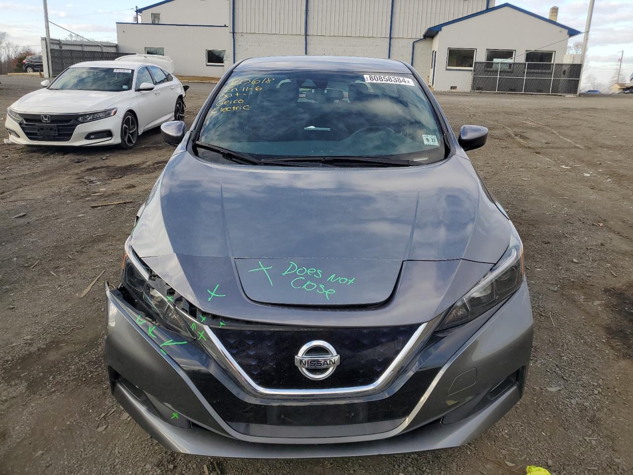 2022 NISSAN LEAF SV VIN:1N4AZ1CV3NC556418