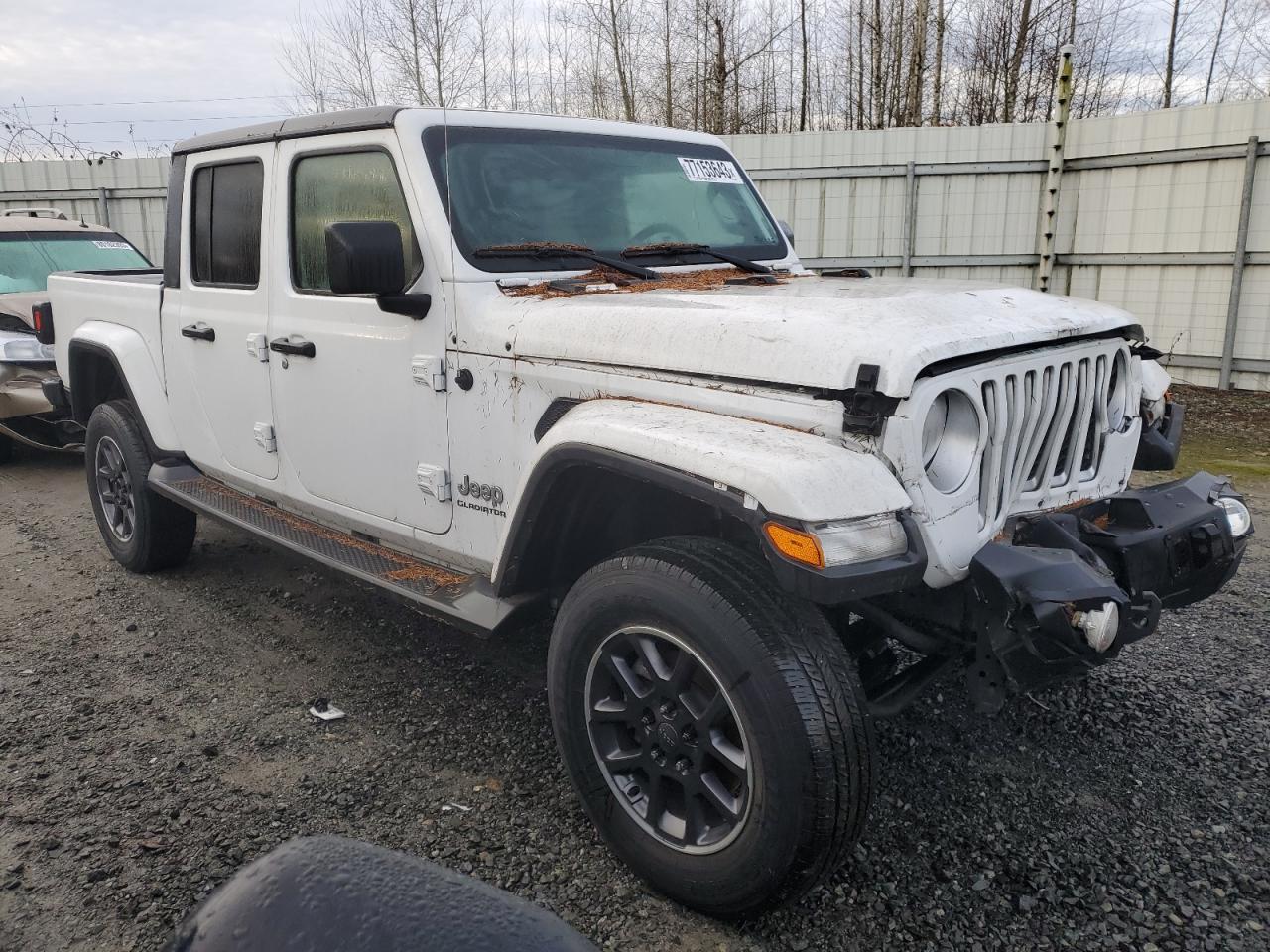 2022 JEEP GLADIATOR OVERLAND VIN:1C6HJTFG2NL140540