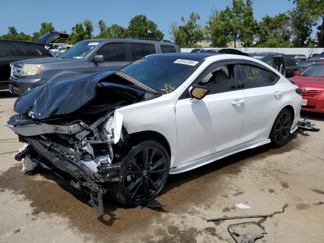 2023 LEXUS ES 350 F SPORT HANDLING VIN:58AJZ1B14PU139559