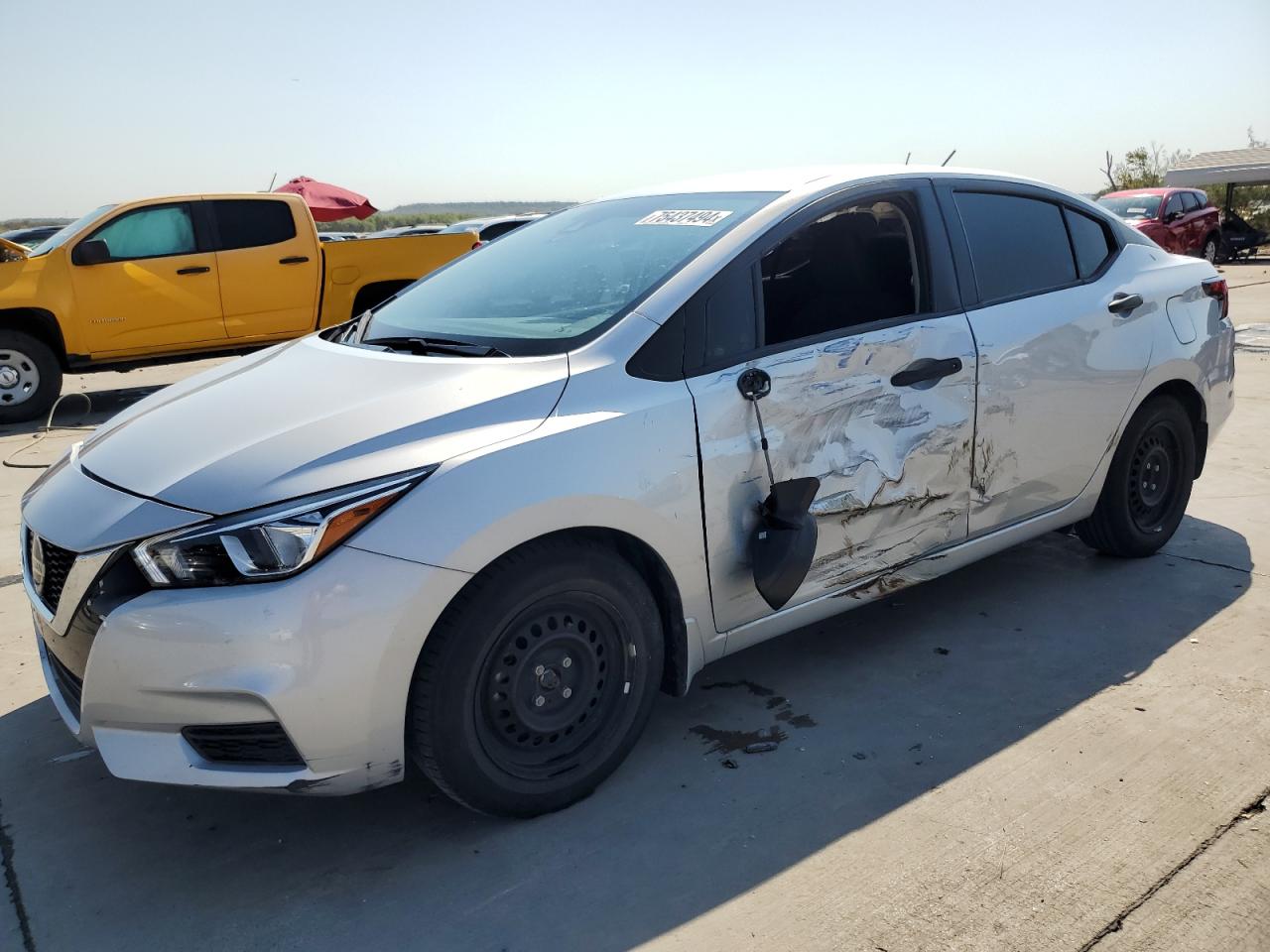 2022 NISSAN VERSA S VIN:3N1CN8DV0NL833832