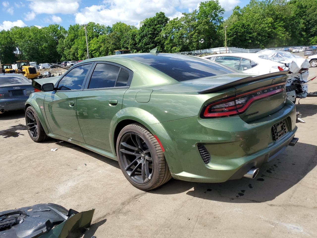 2022 DODGE CHARGER SCAT PACK VIN:2C3CDXGJ1NH191542