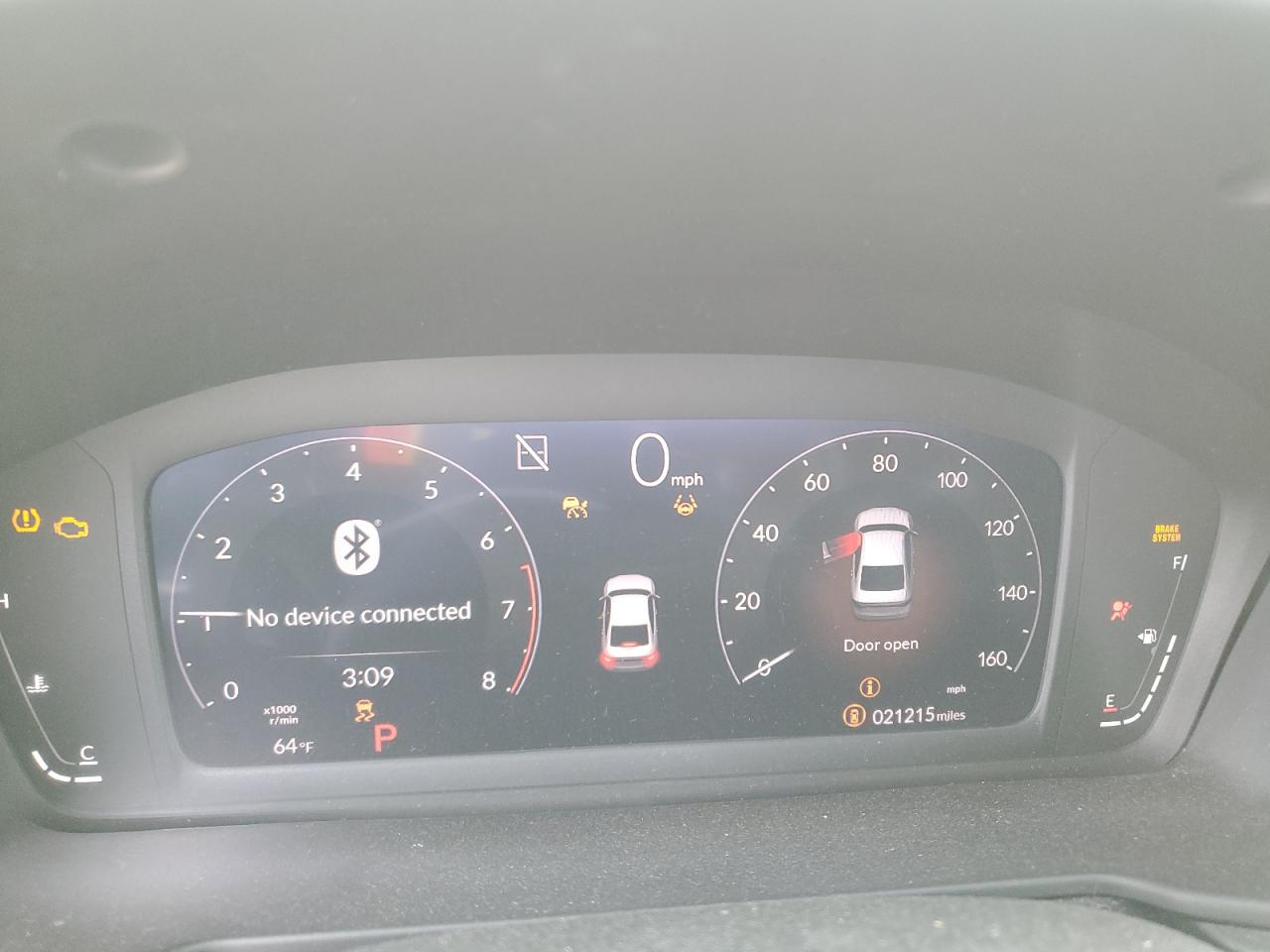 2023 HONDA ACCORD EX VIN:1HGCY1F3XPA000140