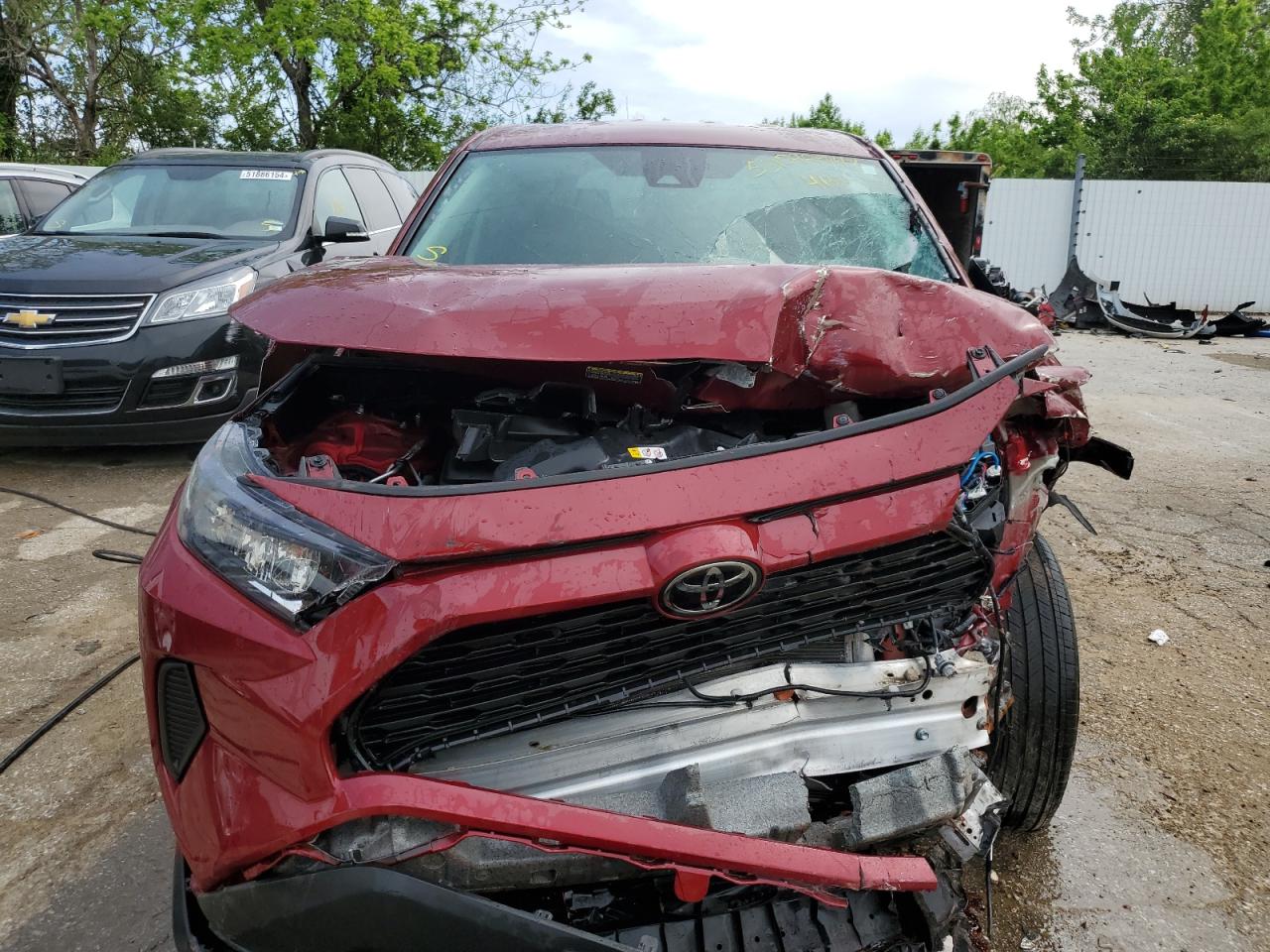 2022 TOYOTA RAV4 LE VIN:2T3G1RFV4NW284285