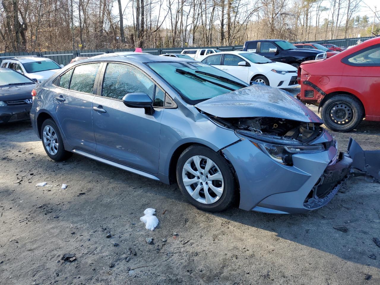 2022 TOYOTA COROLLA LE VIN:5YFEPMAE1NP389585