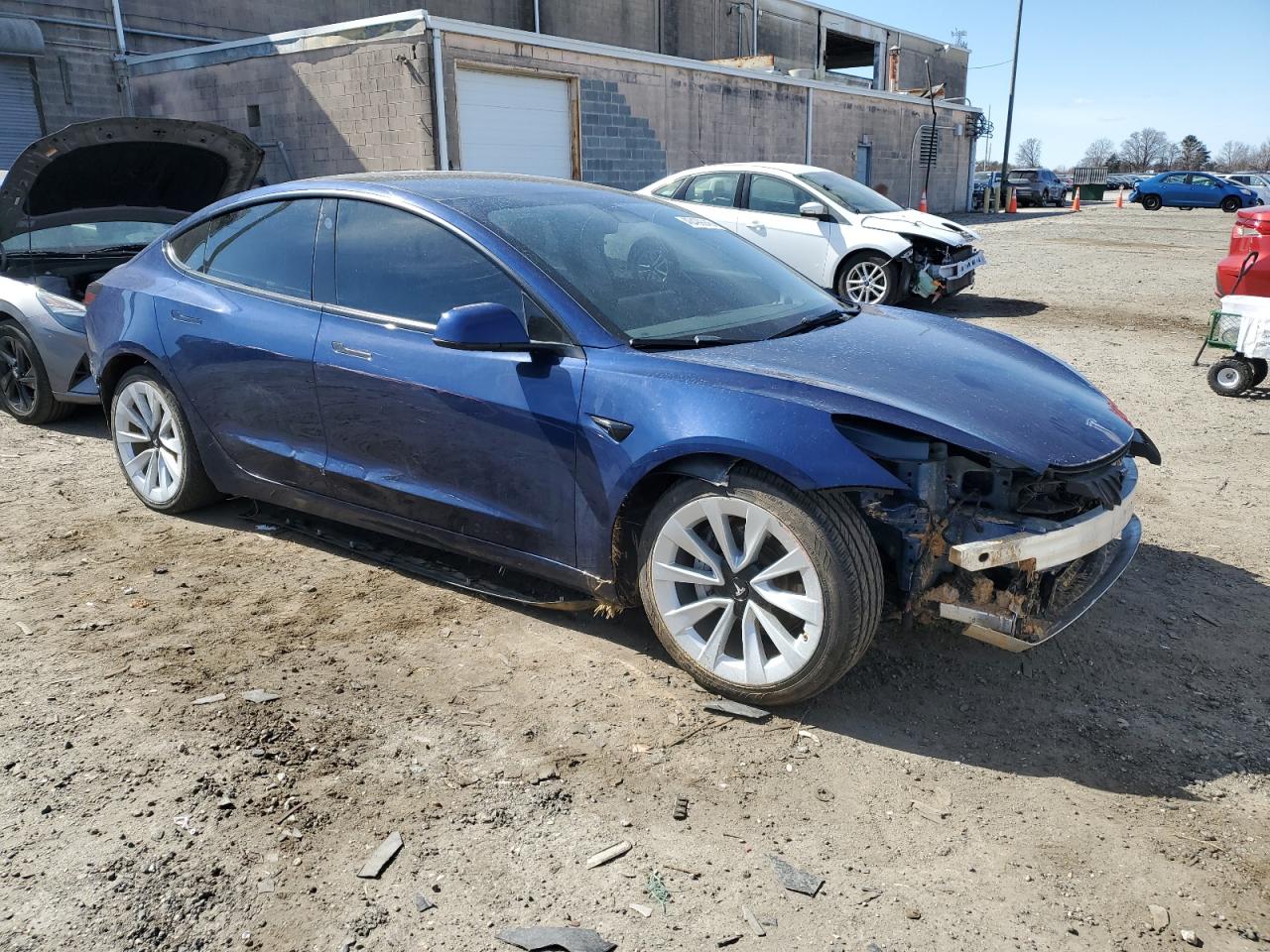 2022 TESLA MODEL 3  VIN:5YJ3E1EB9NF185625
