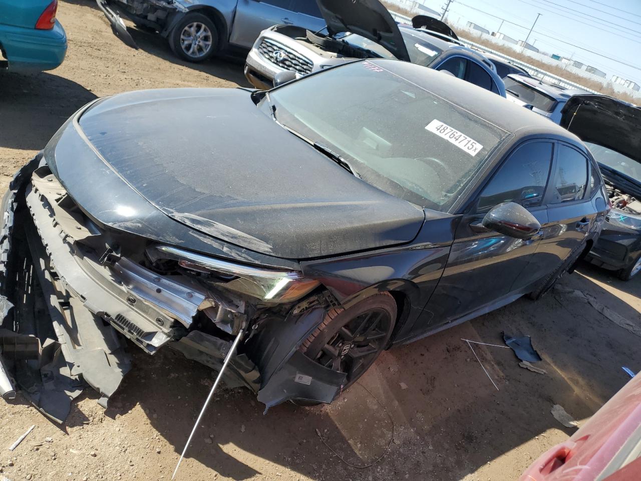 2022 HONDA CIVIC SPORT VIN:19XFL2H8XNE025073