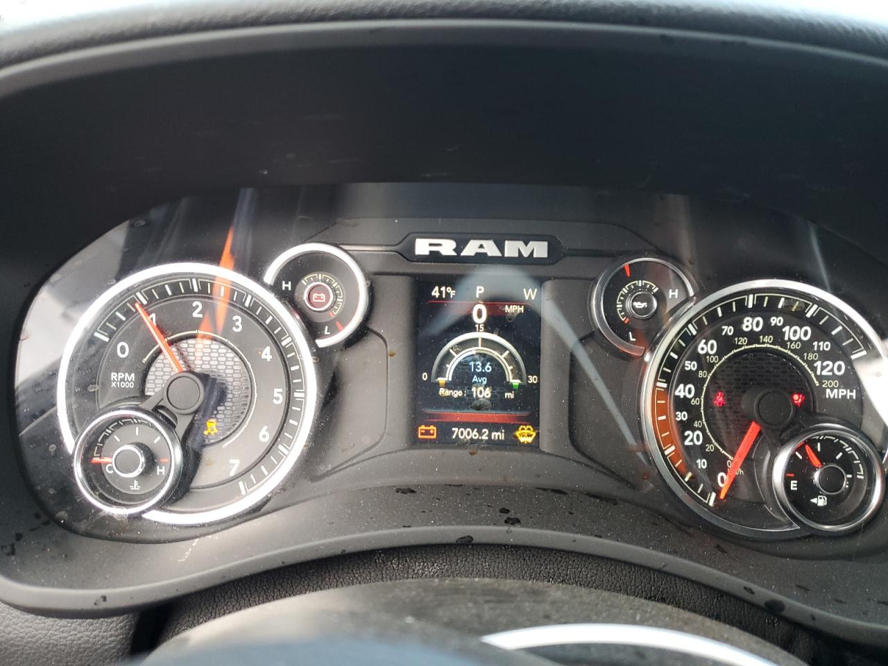 2024 RAM 2500 BIG HORN VIN:3C6UR5DJ5RG323631