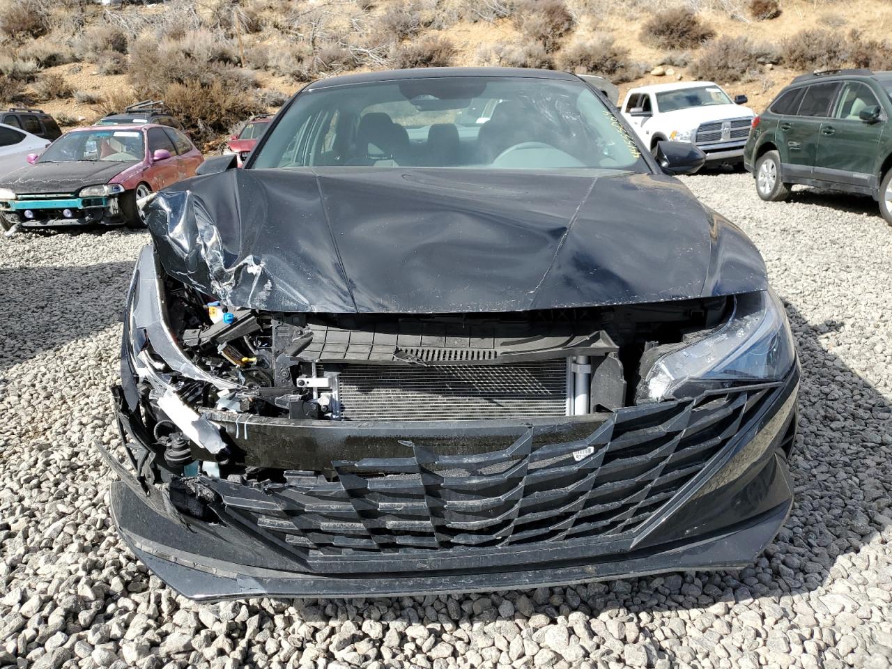 2023 HYUNDAI ELANTRA BLUE VIN:KMHLM4AJ5PU043764