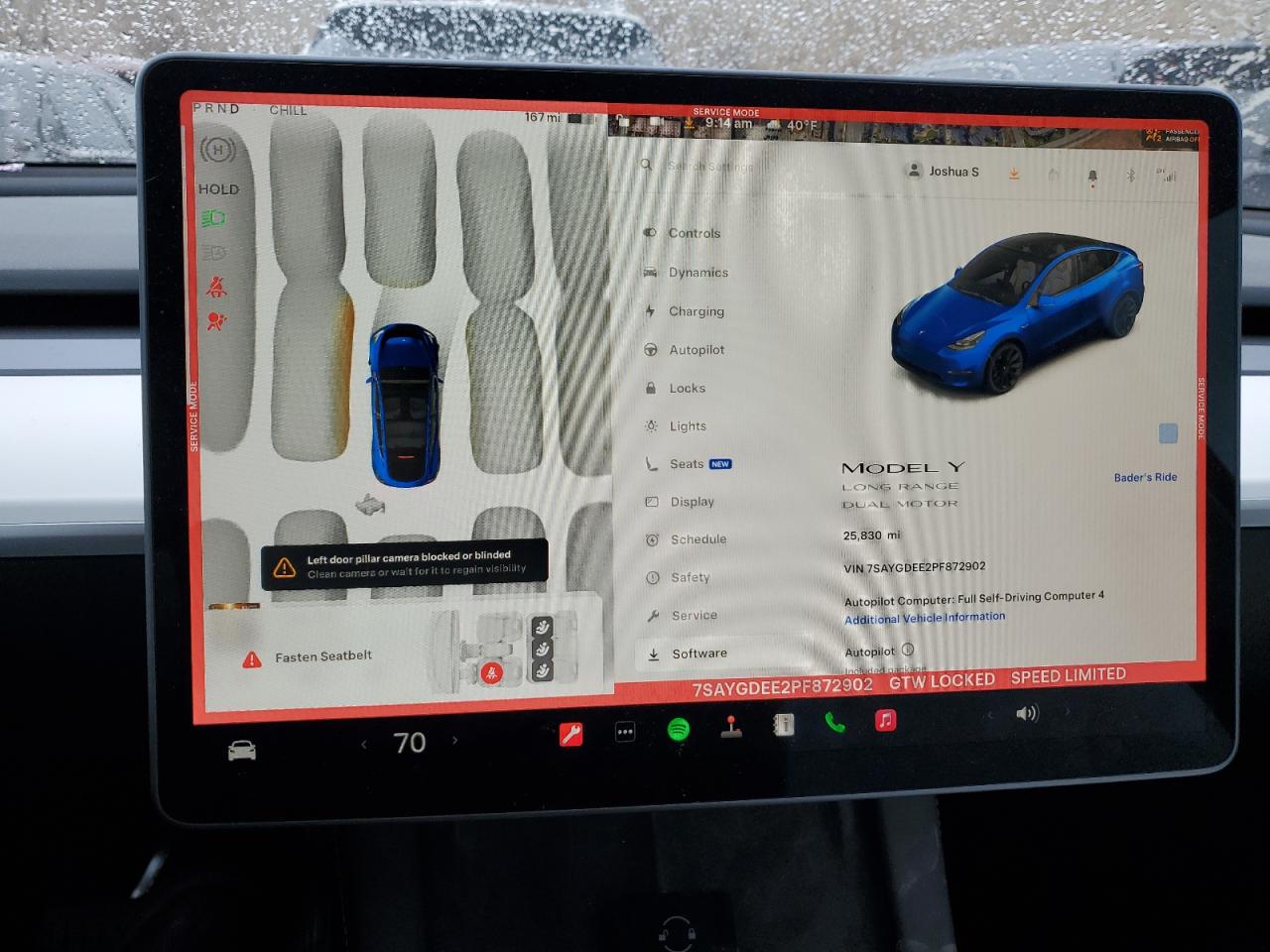 2023 TESLA MODEL Y  VIN:7SAYGDEE2PF872902