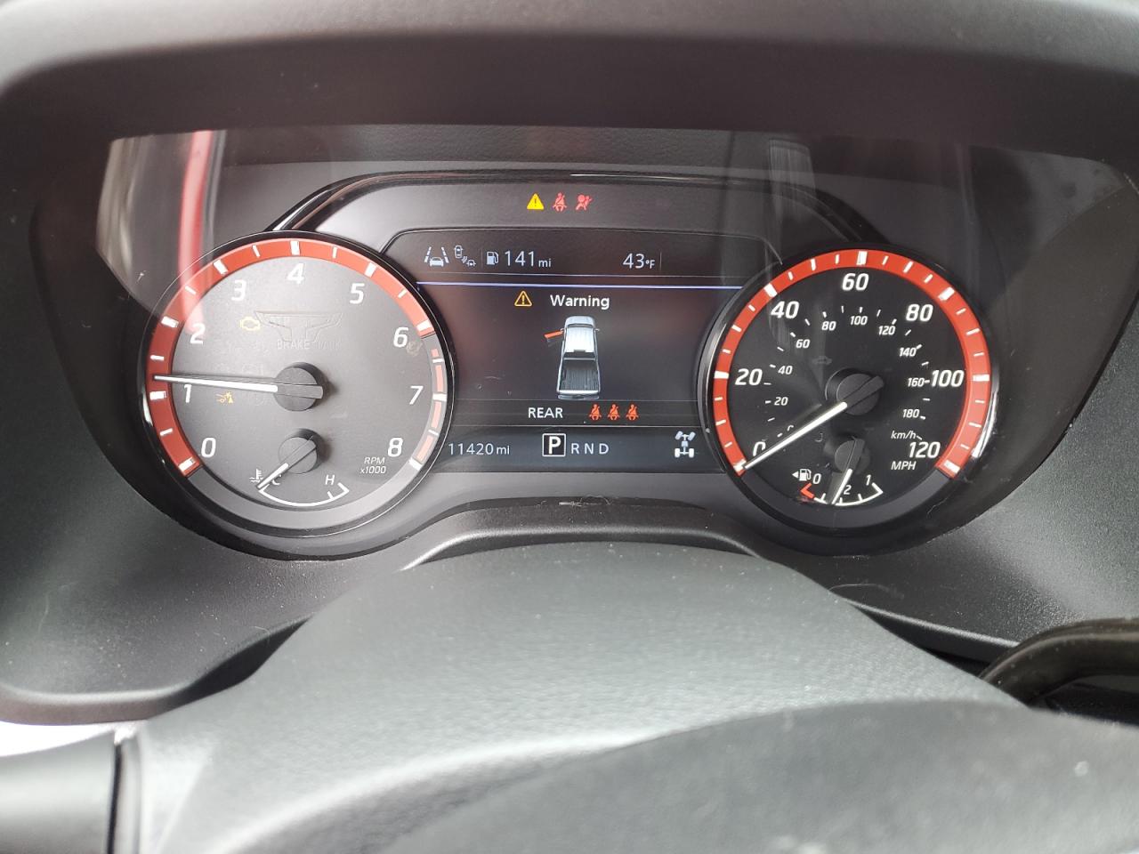 2023 NISSAN TITAN SV VIN:1N6AA1ED1PN116742