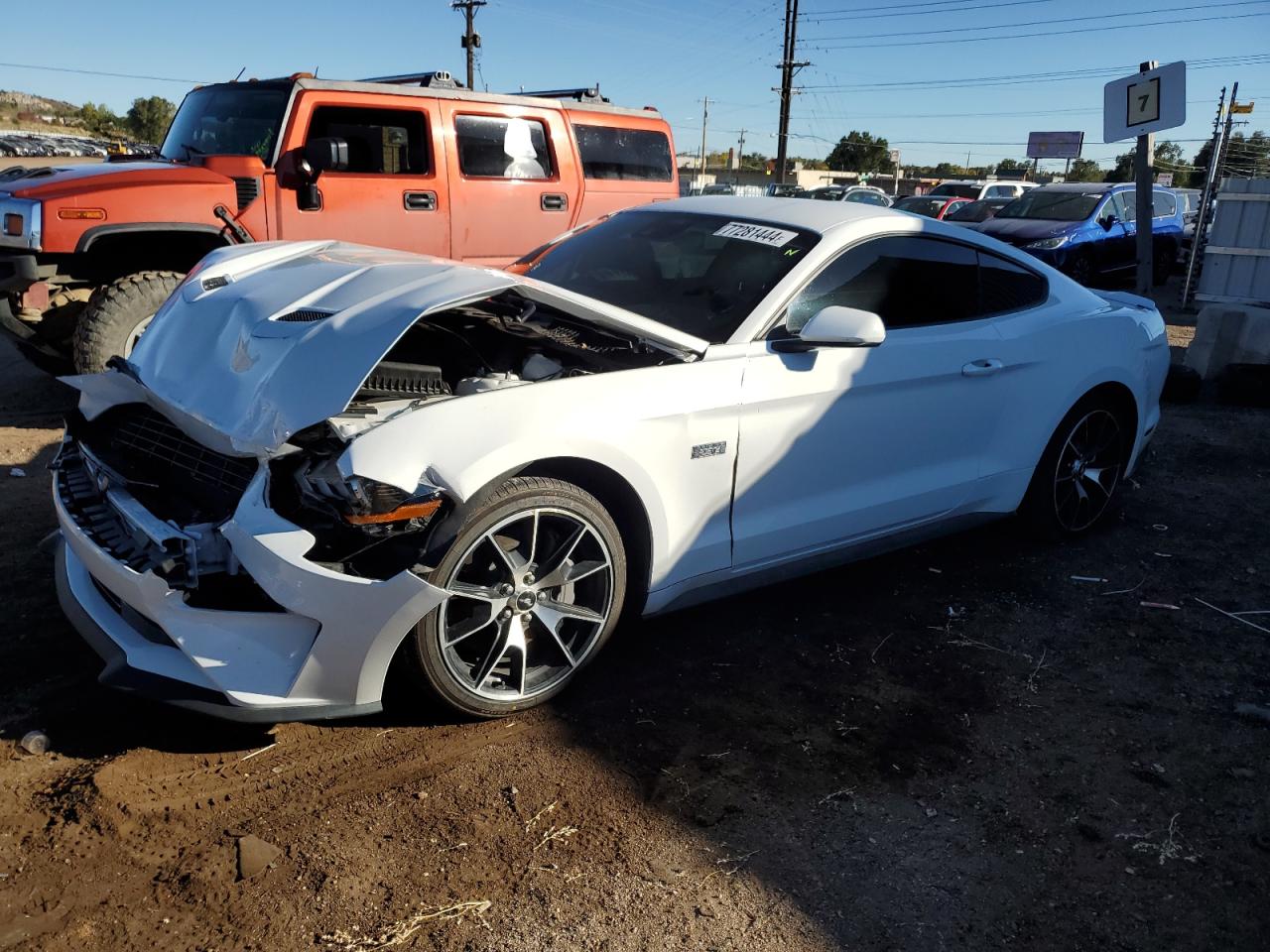 2022 FORD MUSTANG  VIN:1FA6P8TD1N5110526