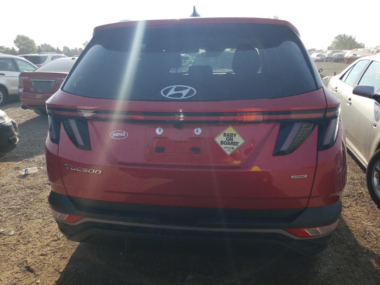 2022 HYUNDAI TUCSON SEL VIN:5NMJCCAE7NH149407