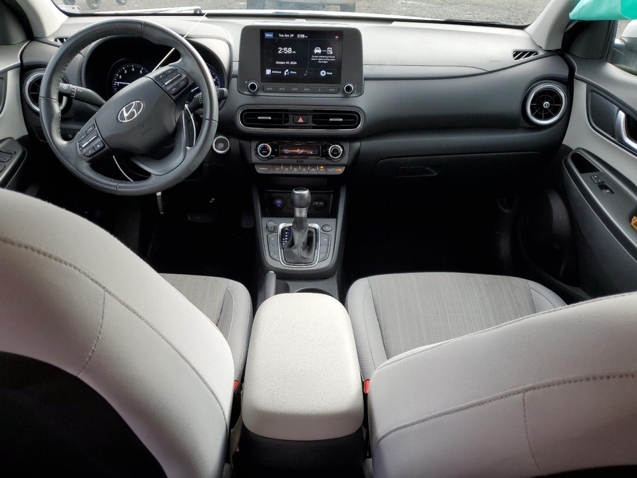 2022 HYUNDAI KONA SEL VIN:KM8K3CAB1NU814610