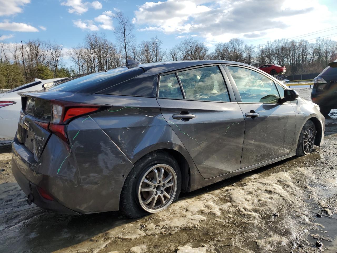 2022 TOYOTA PRIUS NIGHT SHADE VIN:JTDKAMFU1N3174155