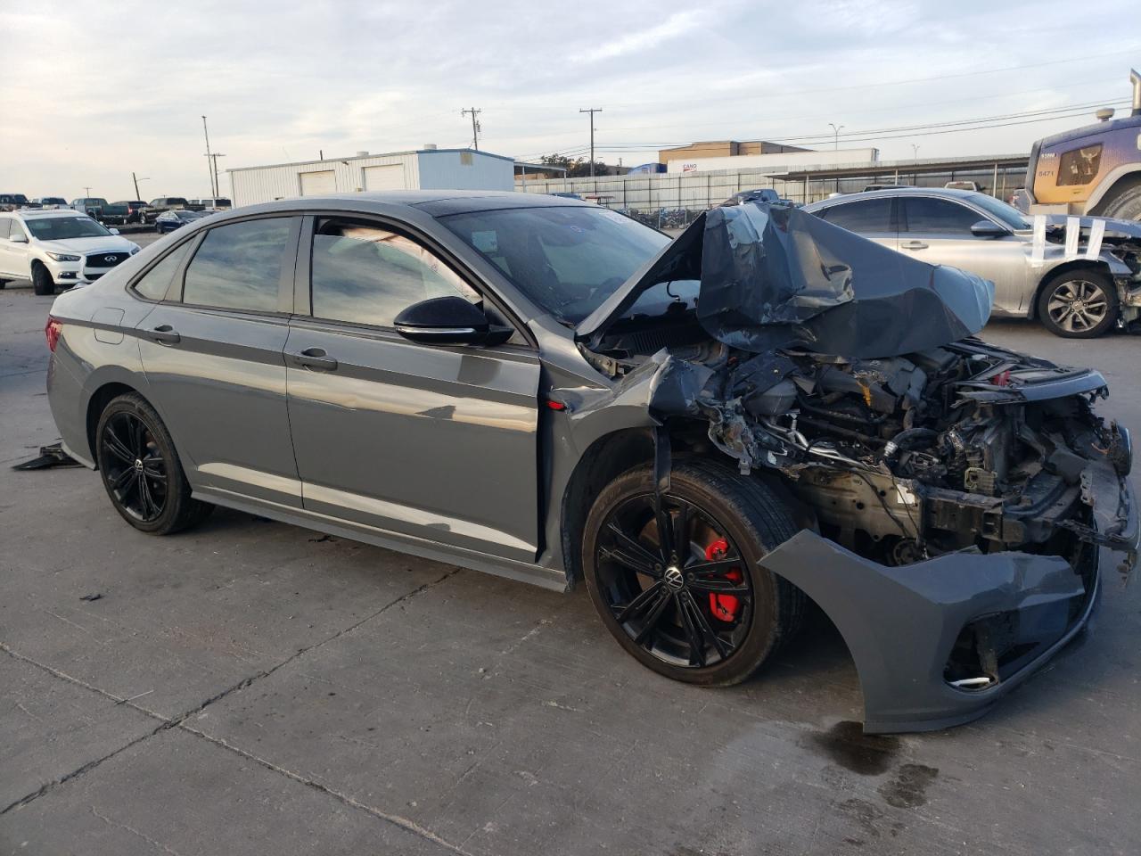 2022 VOLKSWAGEN JETTA GLI AUTOBAHN VIN:3VW2T7BU3NM023850