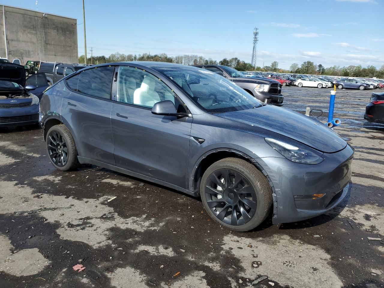 2024 TESLA MODEL Y  VIN:7SAYGDEE3RA215199