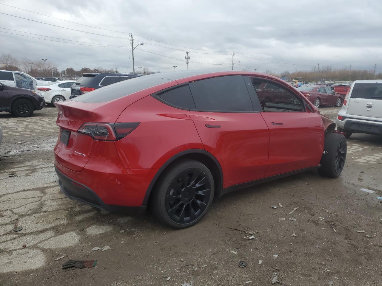 2022 TESLA MODEL Y  VIN:7SAYGDEE3NF444849