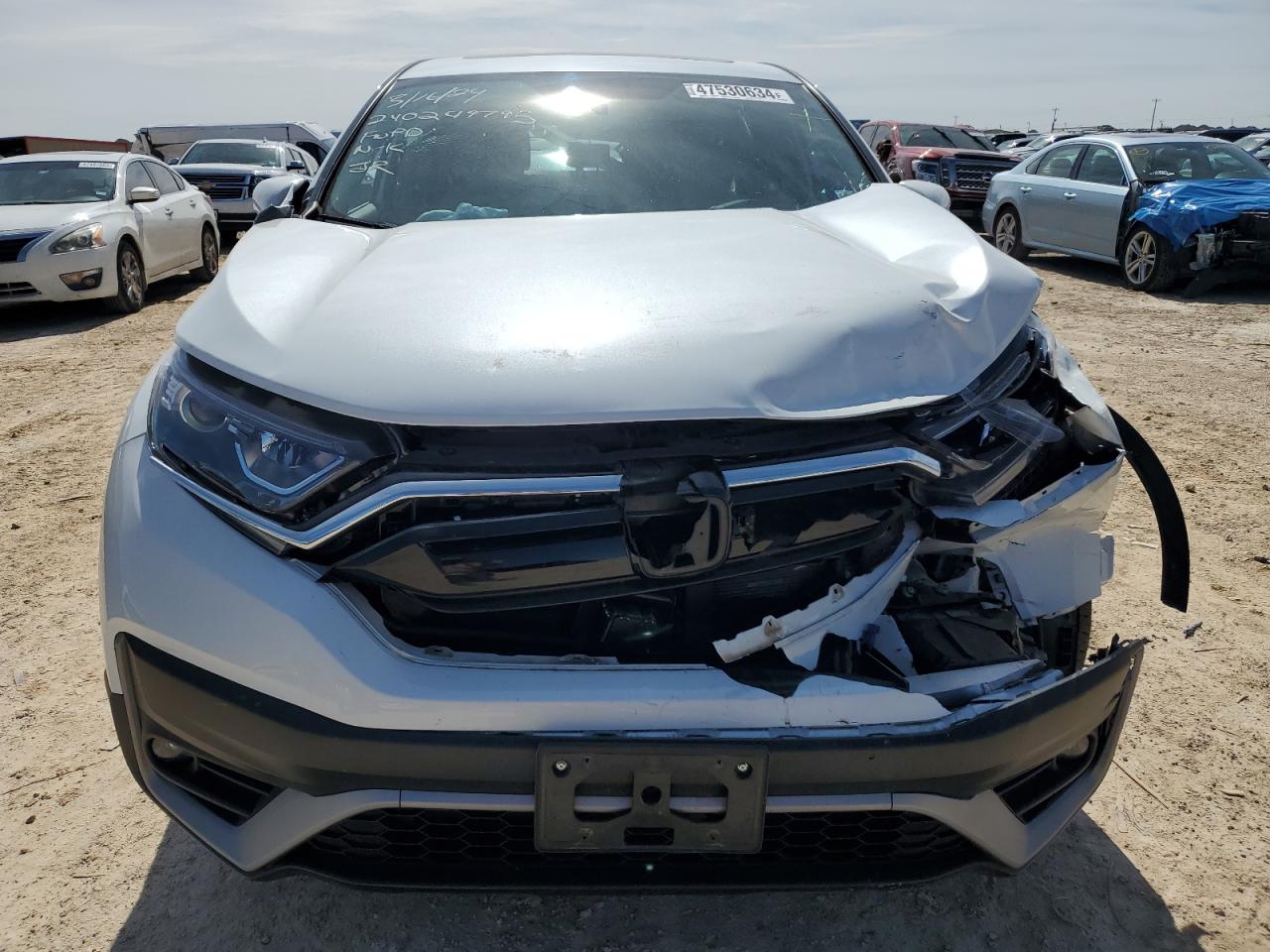 2022 HONDA CR-V EXL VIN:7FARW2H85NE036842