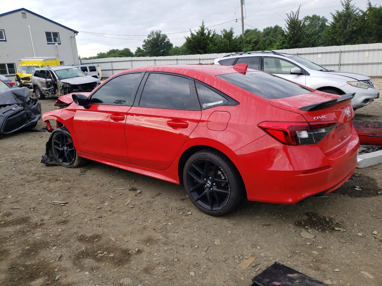 2022 HONDA CIVIC SI VIN:2HGFE1E54NH473815