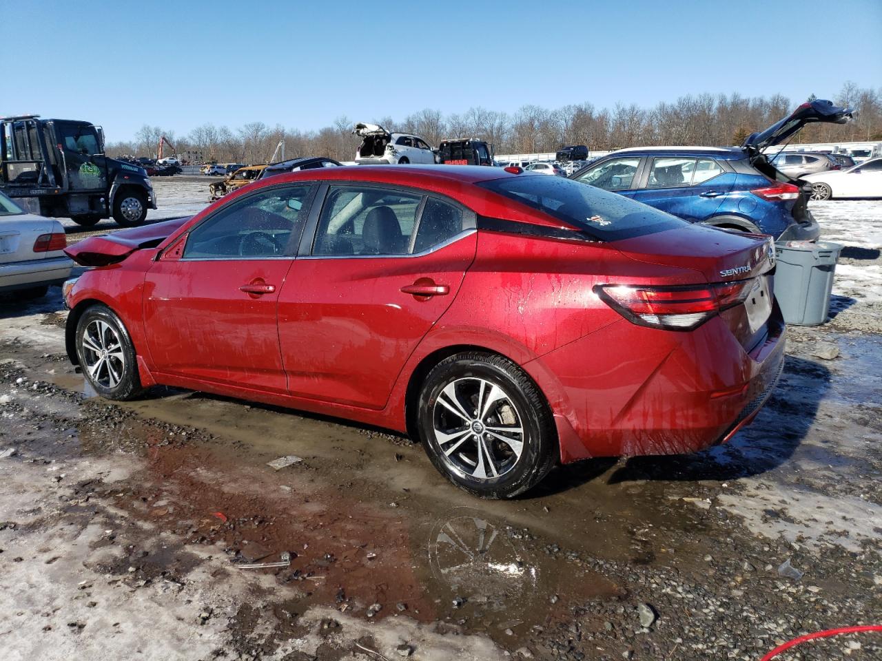 2022 NISSAN SENTRA SV VIN:3N1AB8CV7NY251750