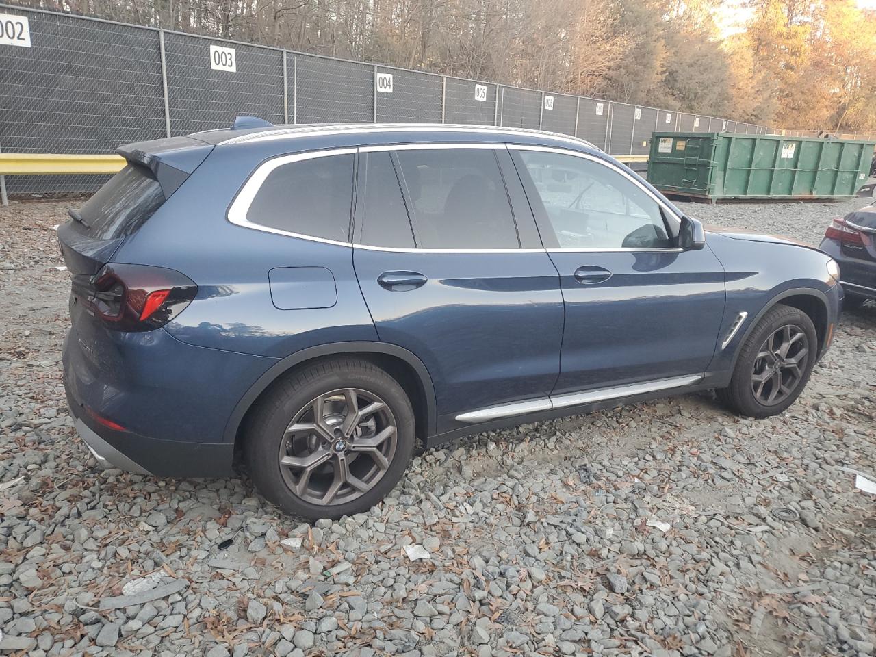 2024 BMW X3 XDRIVE30I VIN:WBX57DP02RN286046