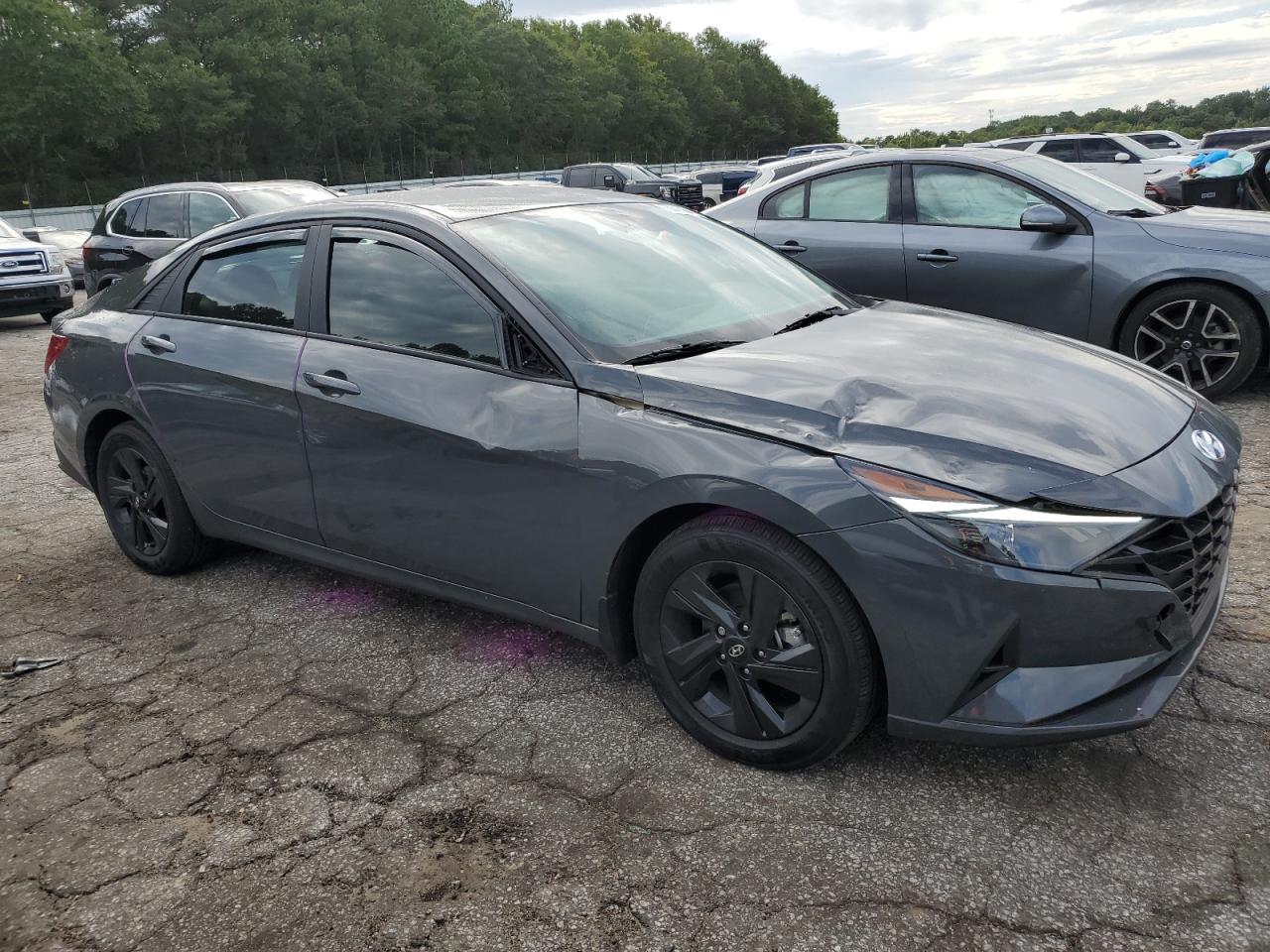2023 HYUNDAI ELANTRA BLUE VIN:KMHLM4AJ6PU081813