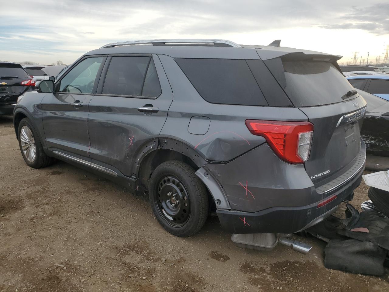 2022 FORD EXPLORER LIMITED VIN:1FMSK8FH9NGA45009