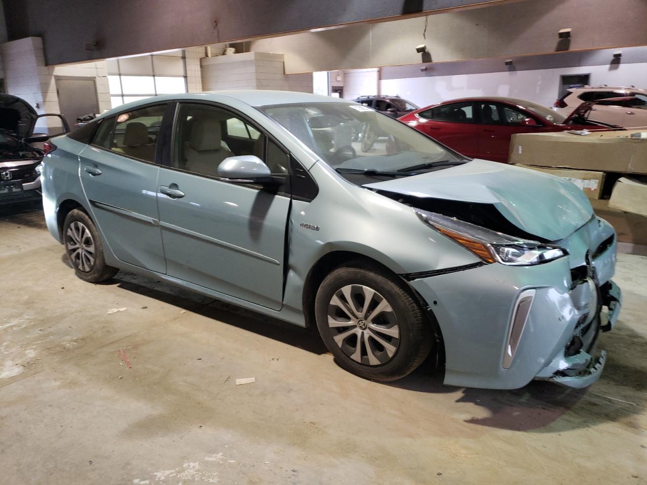 2022 TOYOTA PRIUS LE VIN:JTDL9MFU6N3038780