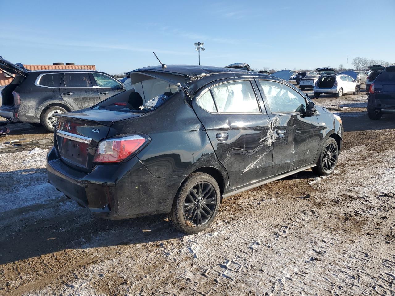 2022 MITSUBISHI MIRAGE G4 ES VIN:ML32FUFJ2NHF07091