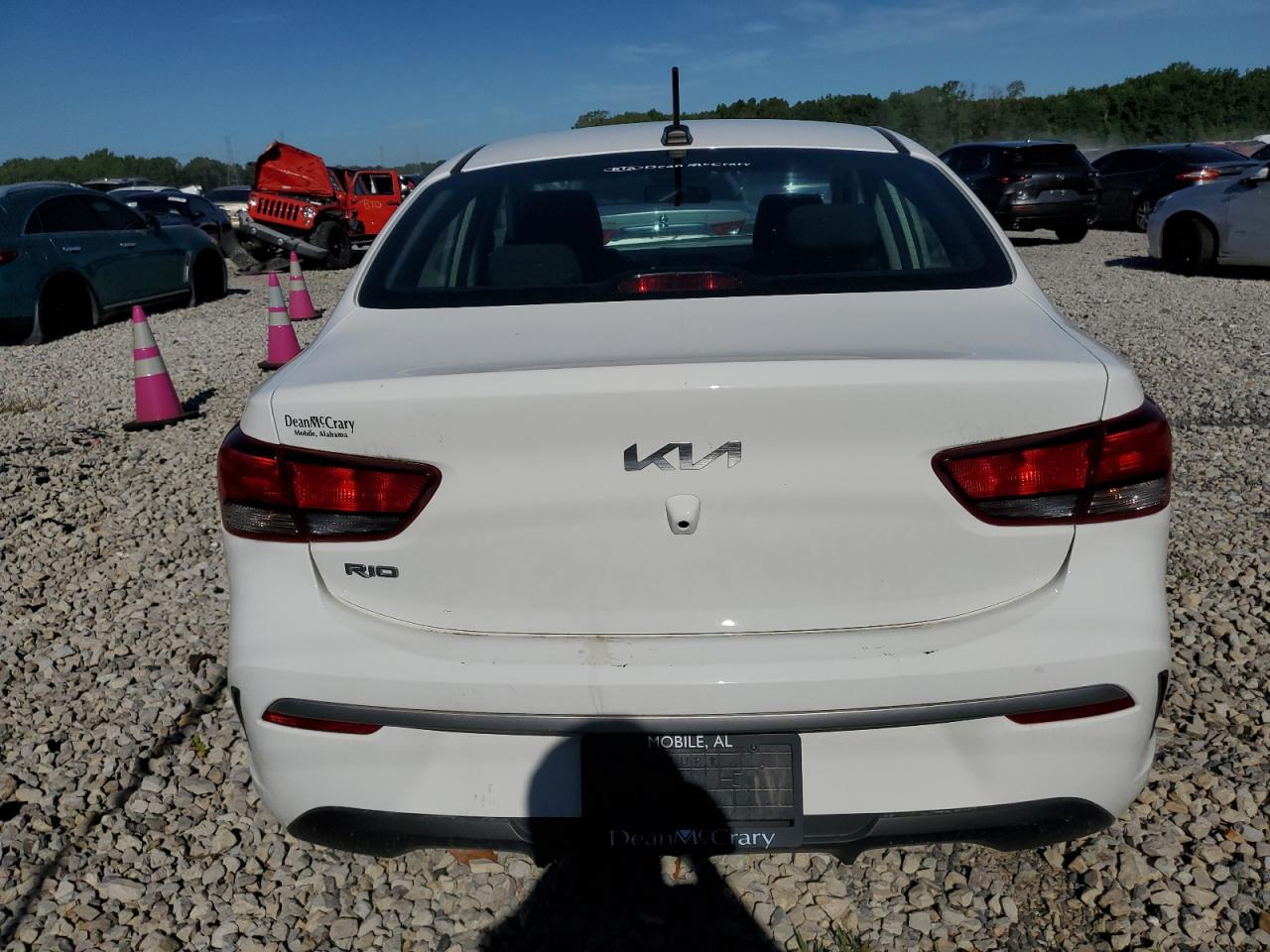 2022 KIA RIO LX VIN:3KPA24AD8NE458553