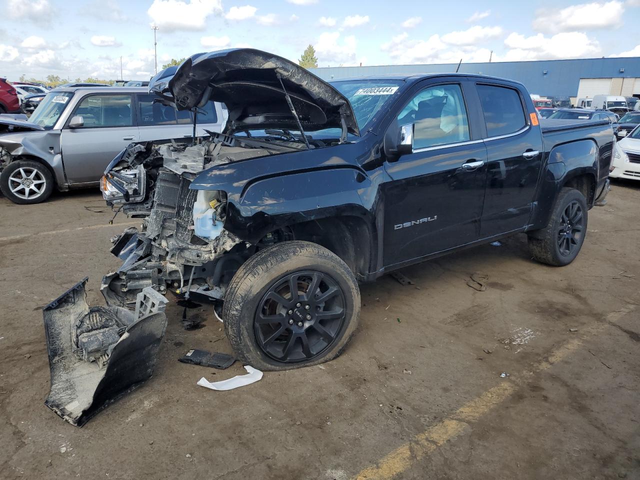 2022 GMC CANYON DENALI VIN:1GTG6EEN1N1130725