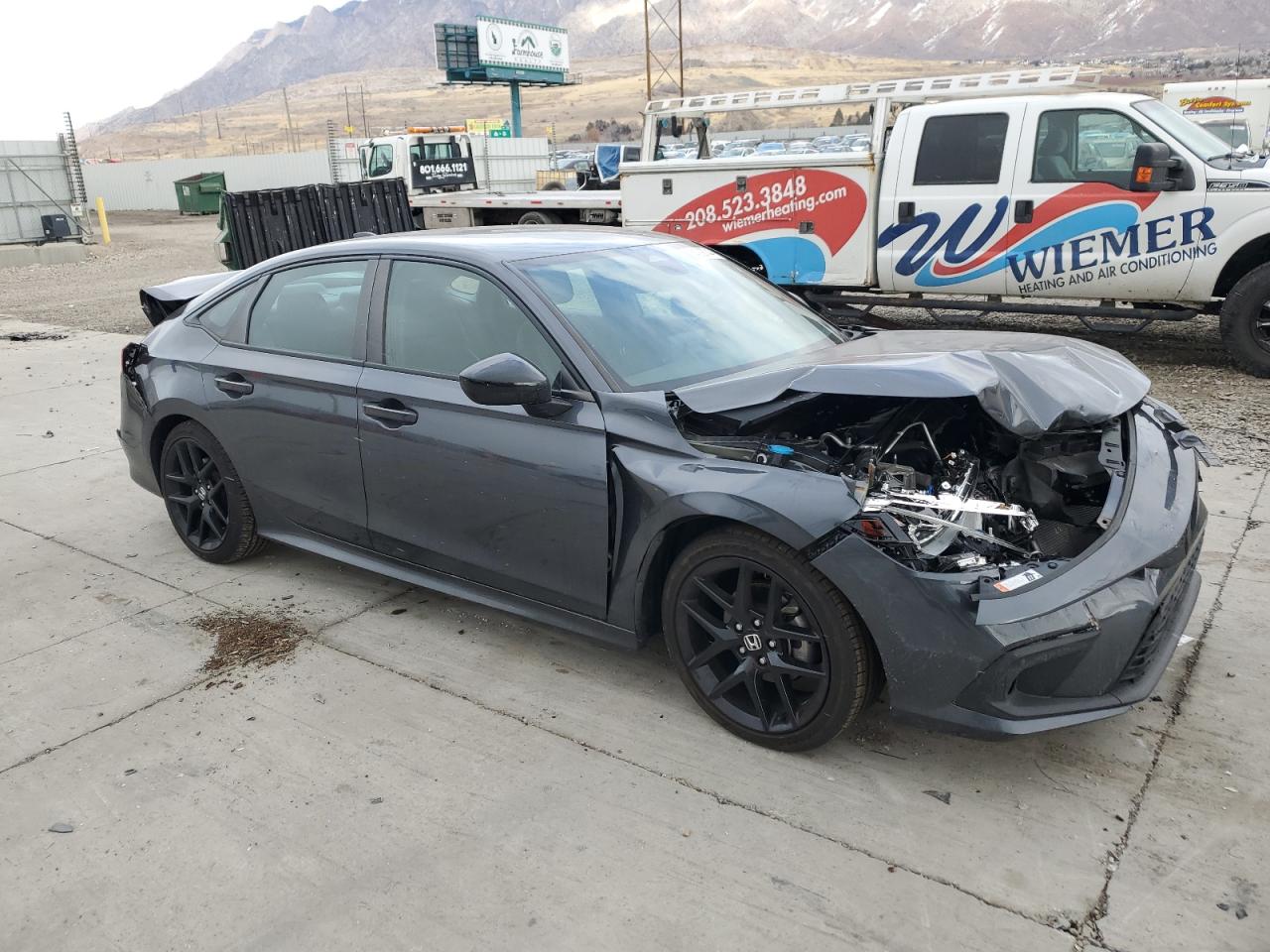 2022 HONDA CIVIC SPORT VIN:2HGFE2F5XNH608770