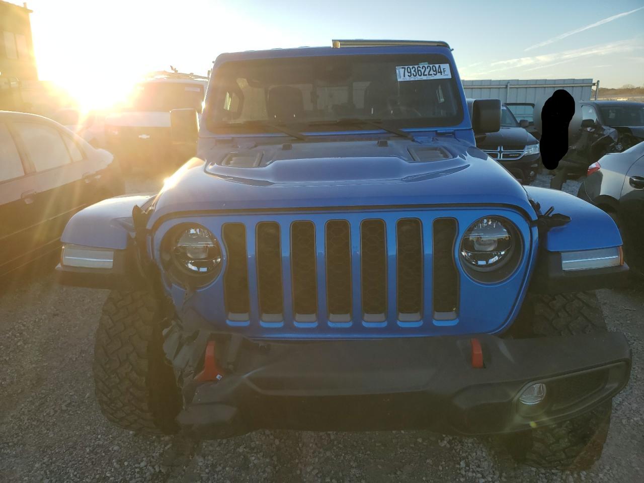 2022 JEEP GLADIATOR RUBICON VIN:1C6JJTBG6NL101733