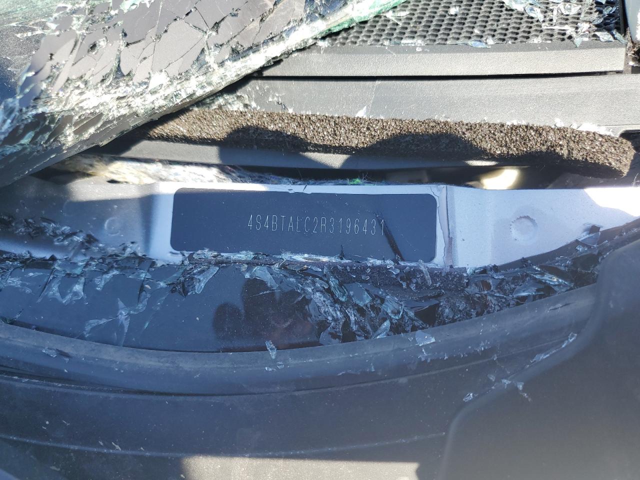 2024 SUBARU OUTBACK ONYX EDITION VIN:4S4BTALC2R3196431