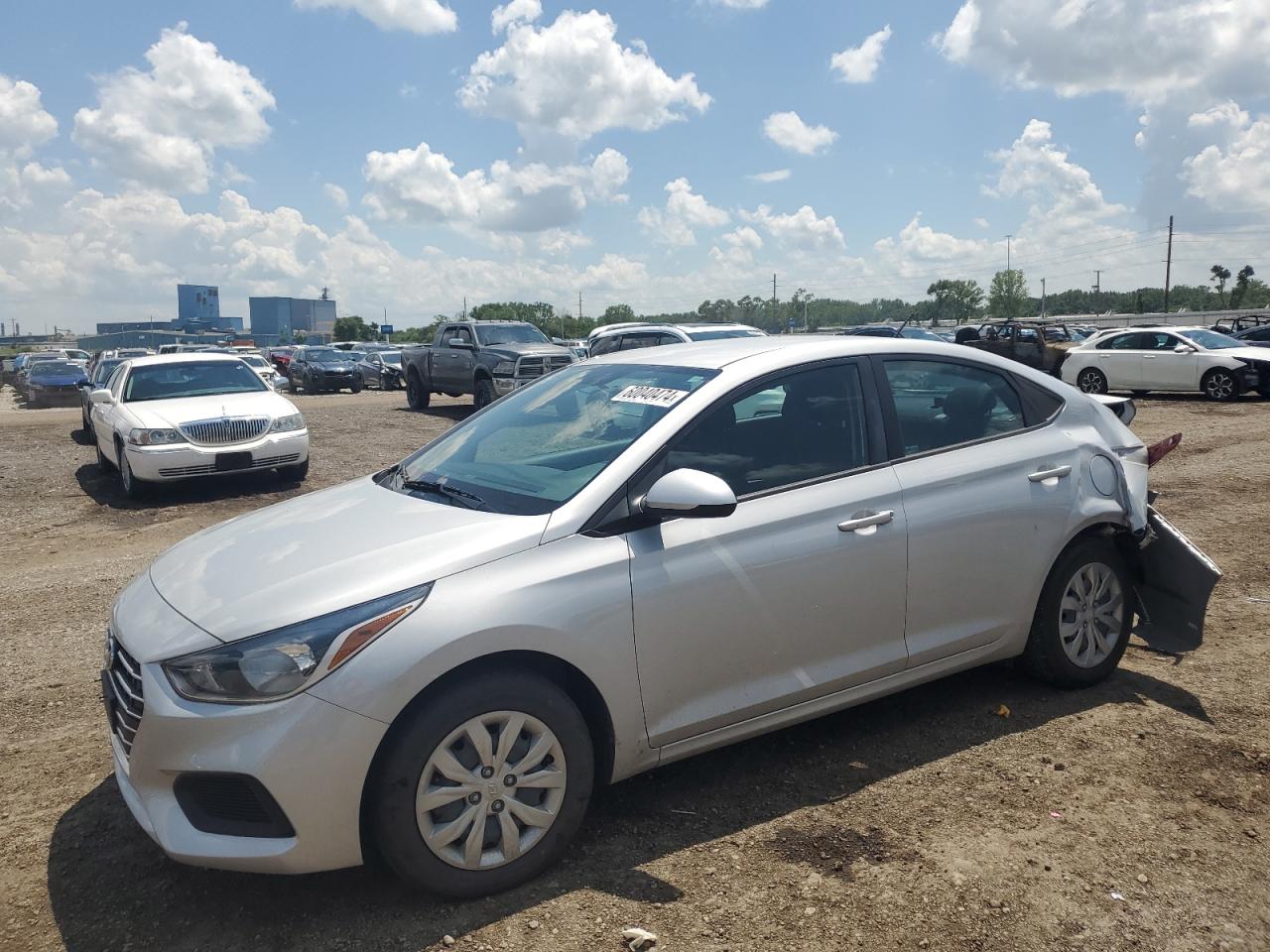 2022 HYUNDAI ACCENT SE VIN:3KPC24A62NE173731