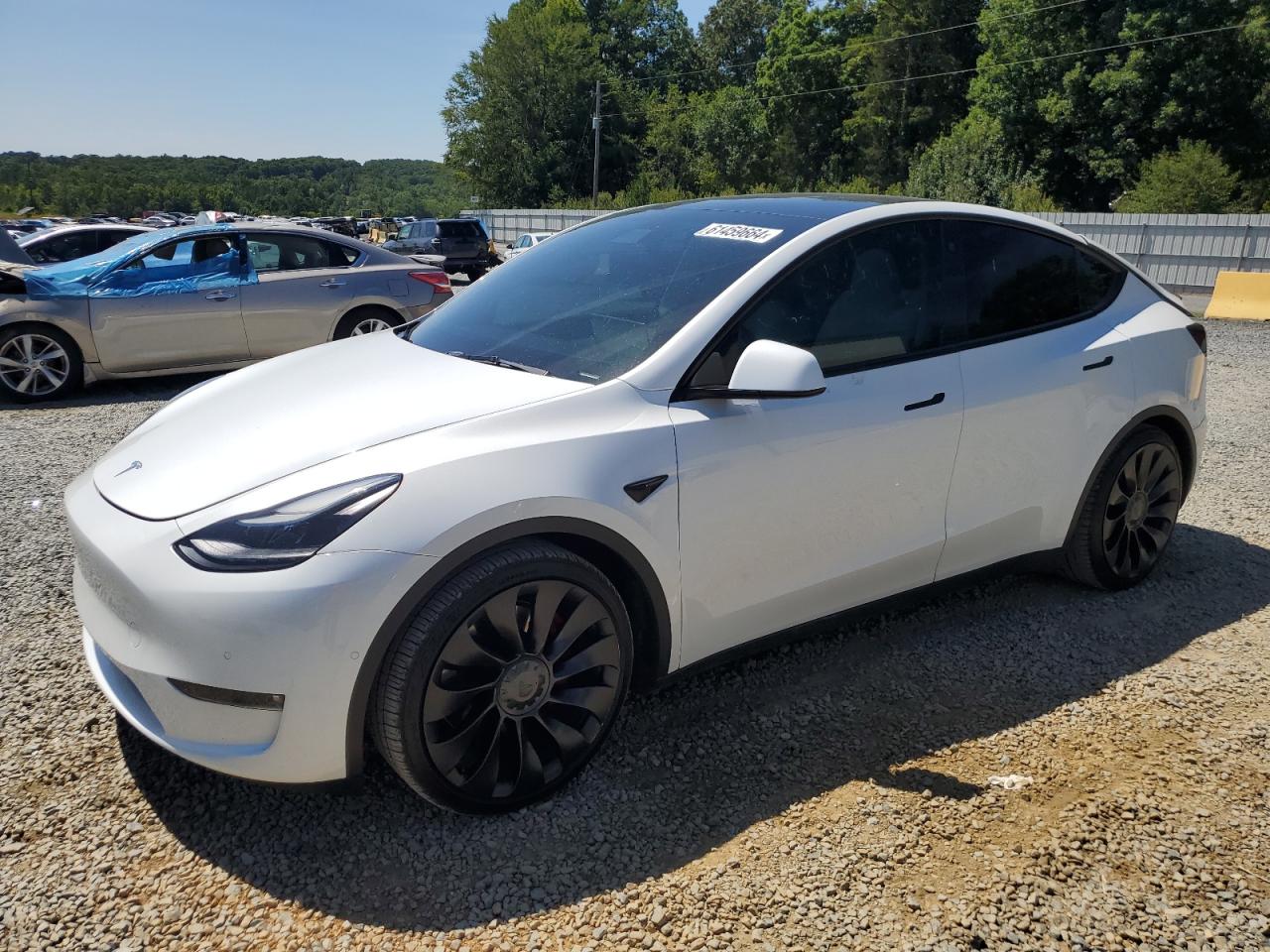 2022 TESLA MODEL Y  VIN:7SAYGDEF6NF457426