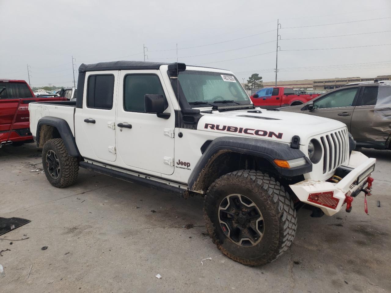 2022 JEEP GLADIATOR RUBICON VIN:1C6JJTBGXNL173793