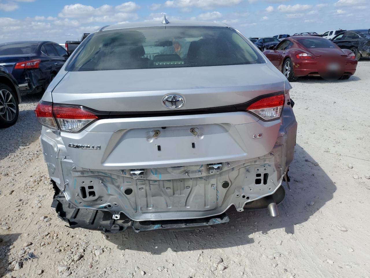 2022 TOYOTA COROLLA LE VIN:JTDEPMAE1N3007063