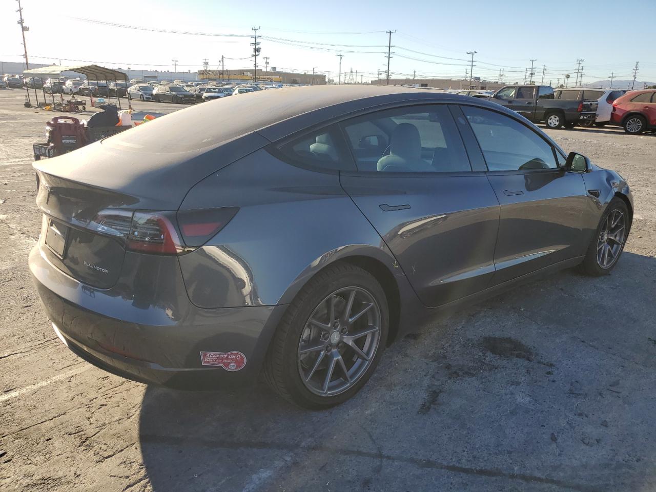 2022 TESLA MODEL 3  VIN:5YJ3E1EBXNF253107