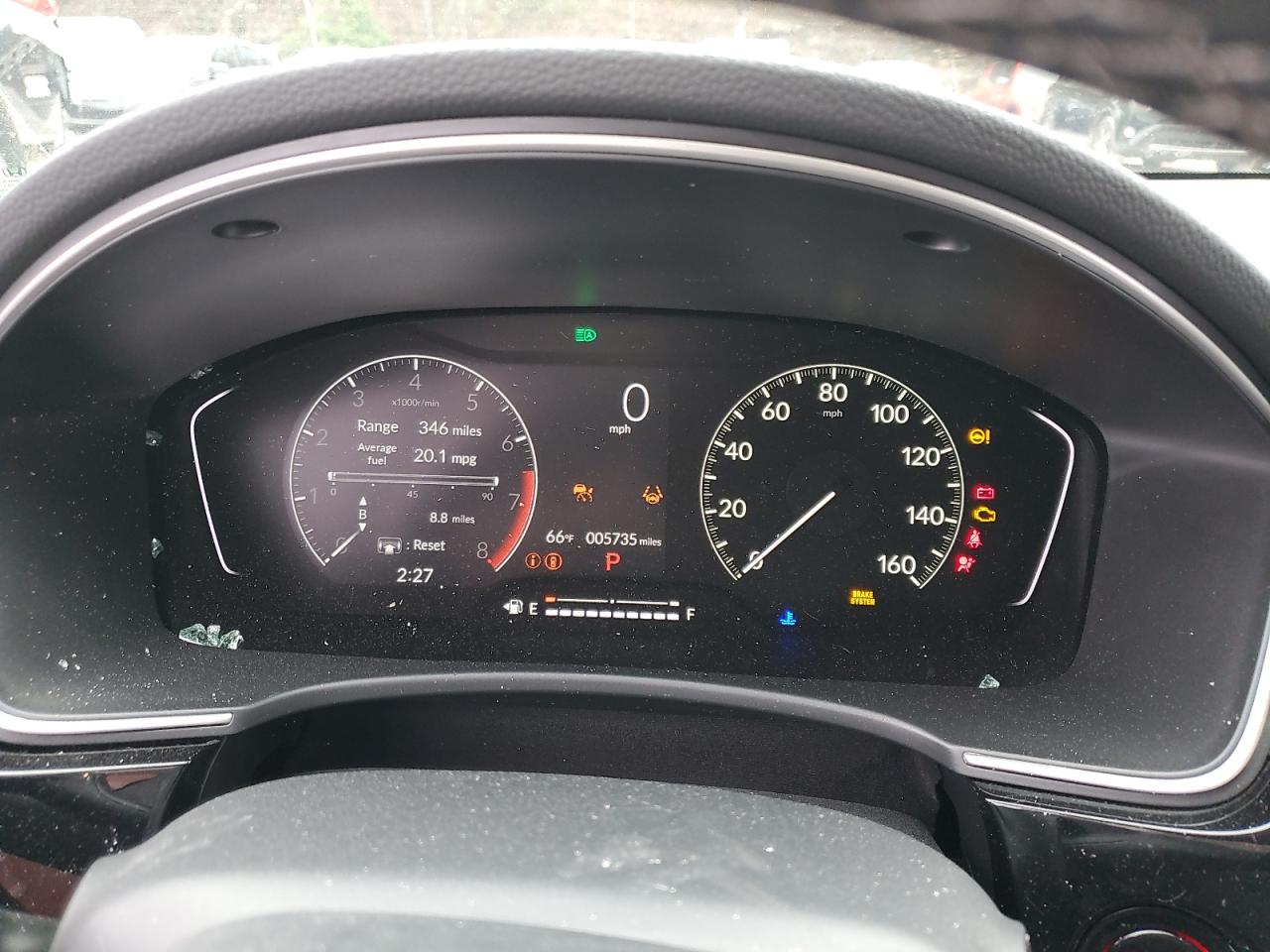 2024 HONDA CIVIC EXL VIN:19XFL1H71RE016270