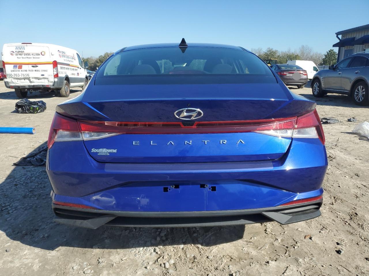 2022 HYUNDAI ELANTRA SEL VIN:KMHLM4AG7NU312154