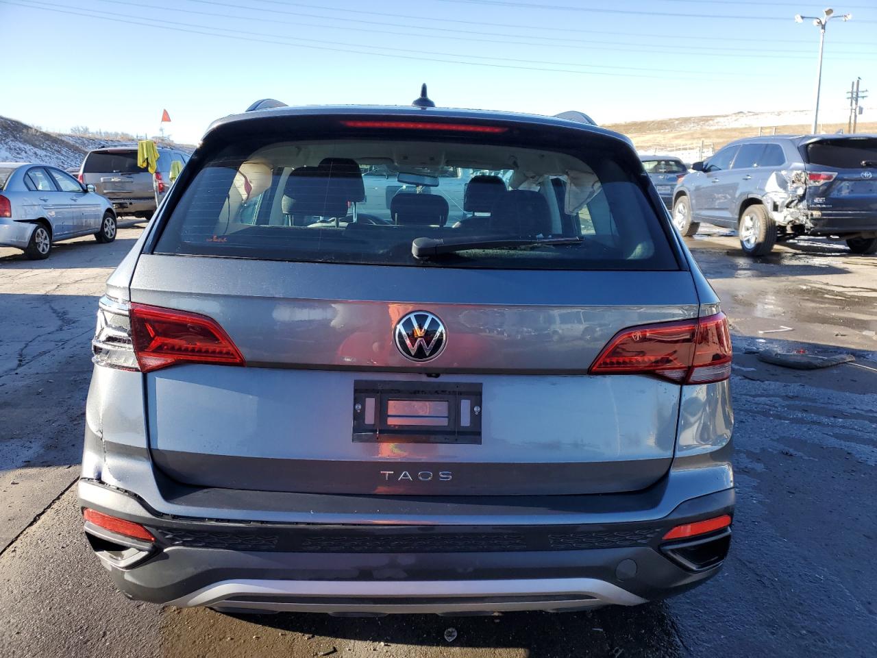 2022 VOLKSWAGEN TAOS S VIN:3VVCX7B28NM006473