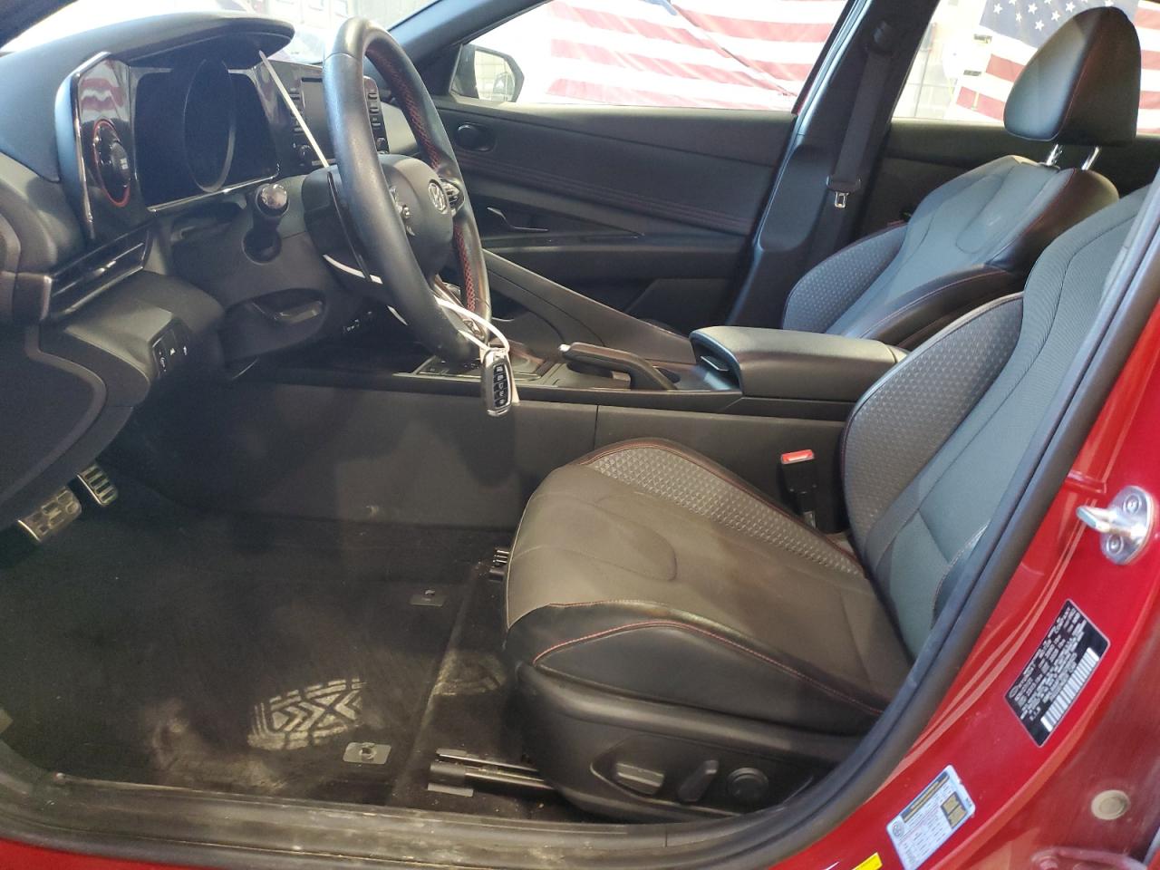 2022 HYUNDAI ELANTRA N LINE VIN:KMHLR4AF8NU288925